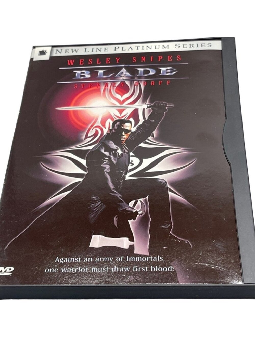 Blade DVD English 1998 Rated R 120 Minutes New Line Home Video READ Used See Pho